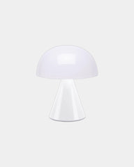 Lampe LED portable aluminium Lexon Mina M à personnaliser - White Glossy