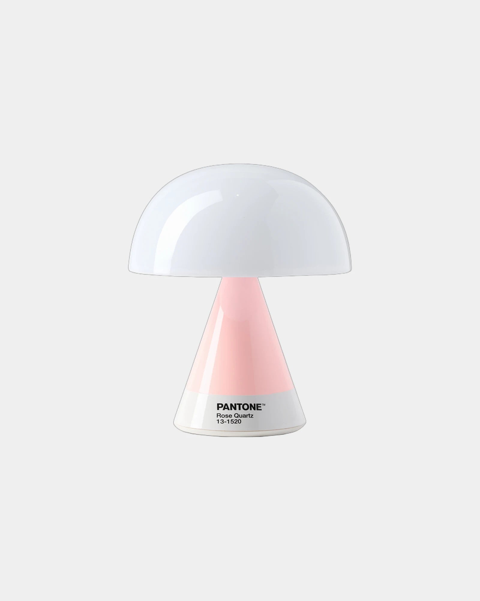 Lampe LED portable Lexon MIMOSA à personnaliser - Rose Quartz