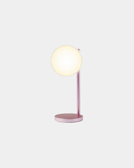 Lampe de bureau aluminium Lexon Bubble Lamp à personnaliser - Light Pink