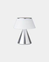 Lampe LED aluminium Lexon Luma M à personnaliser - Alu Polished