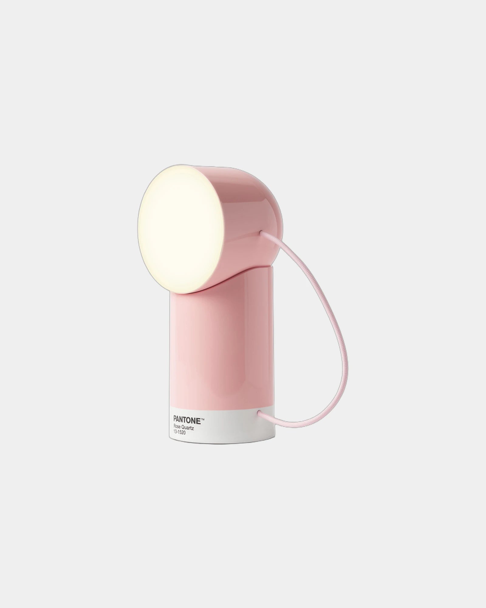 Lampe LED portable Lexon Orbe Light à personnaliser - Rose Quartz