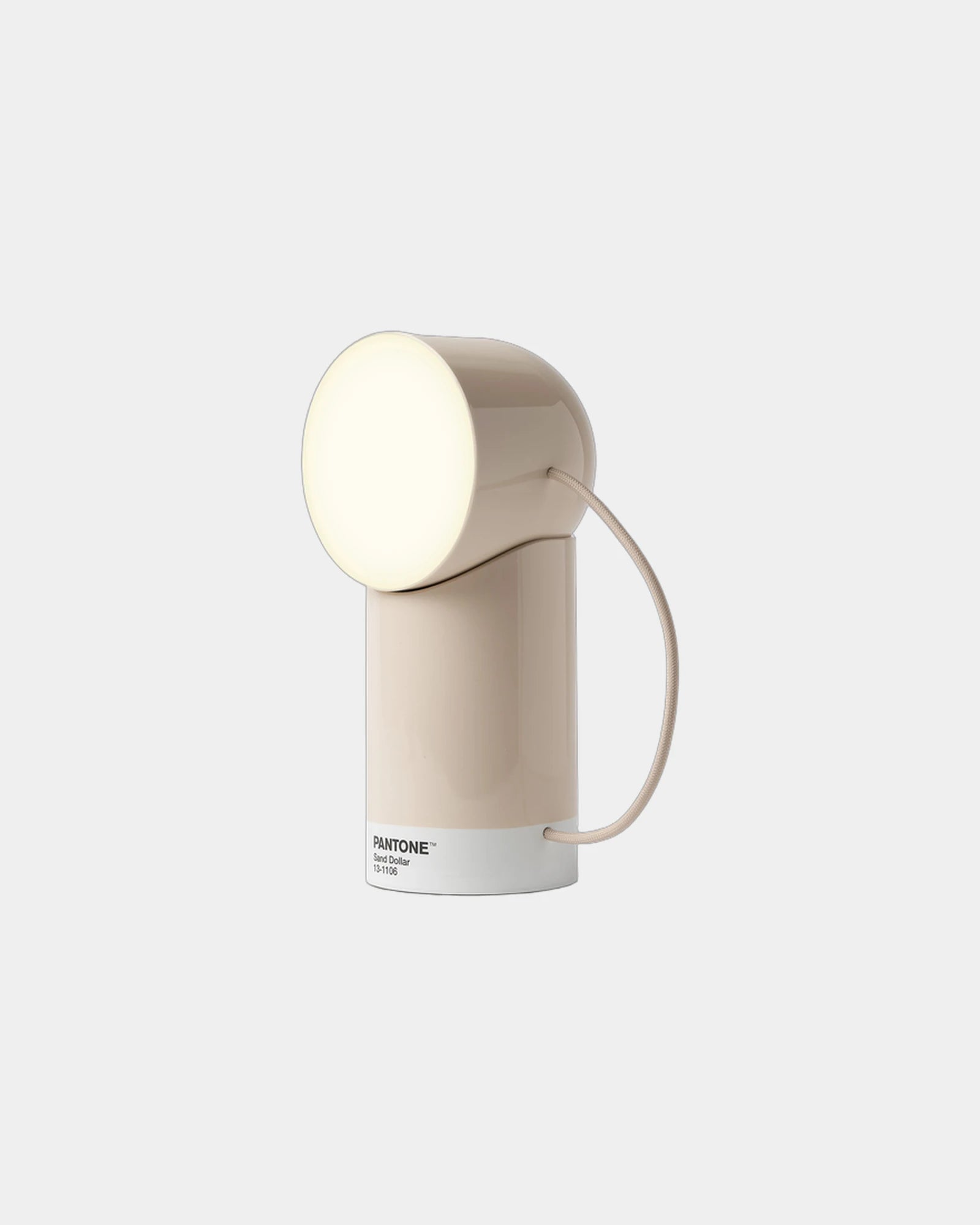 Lampe LED portable Lexon Orbe Light à personnaliser - Sand Dollar