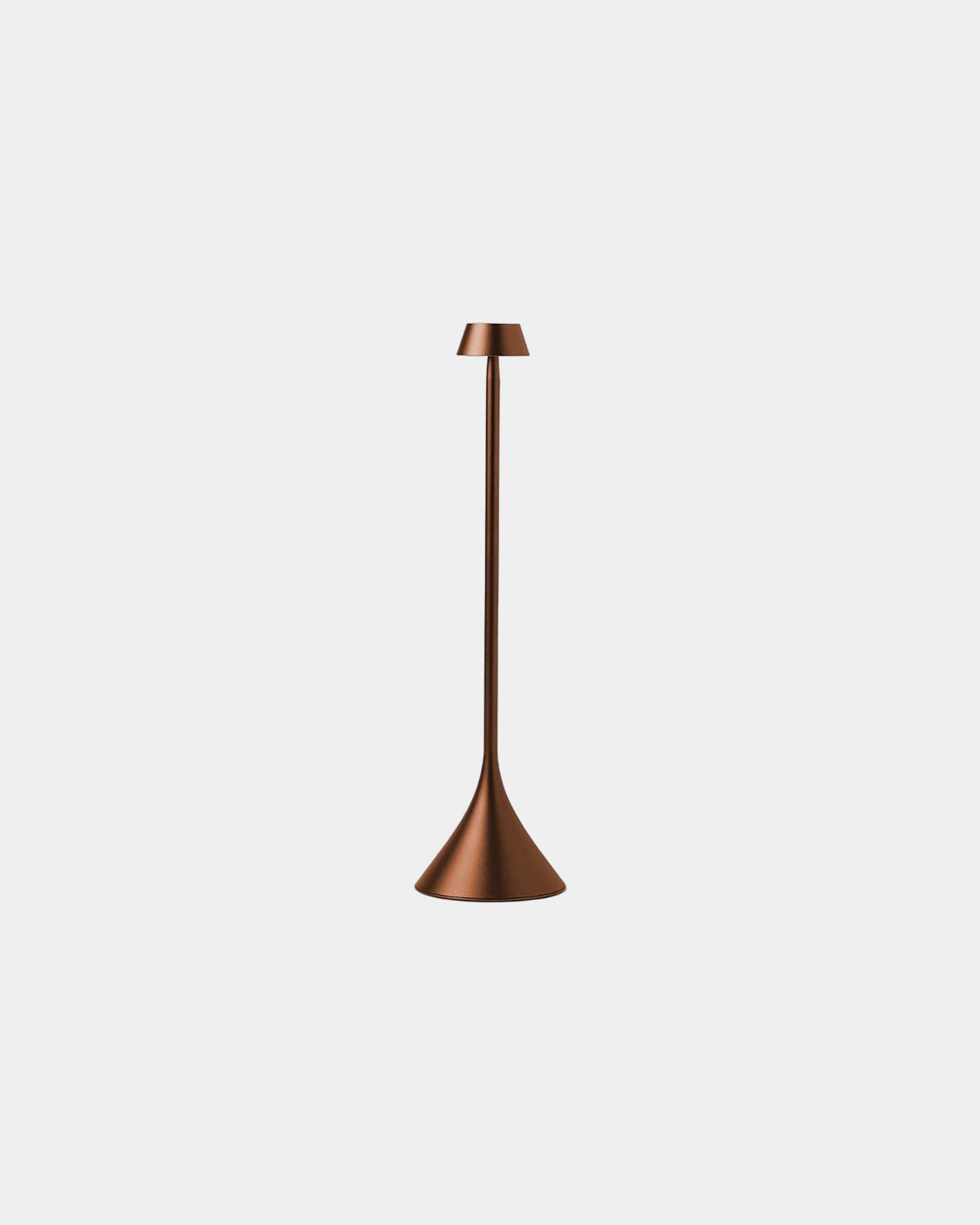 Lampe de table aluminium Lexon Steli Dome à personnaliser - Bronze