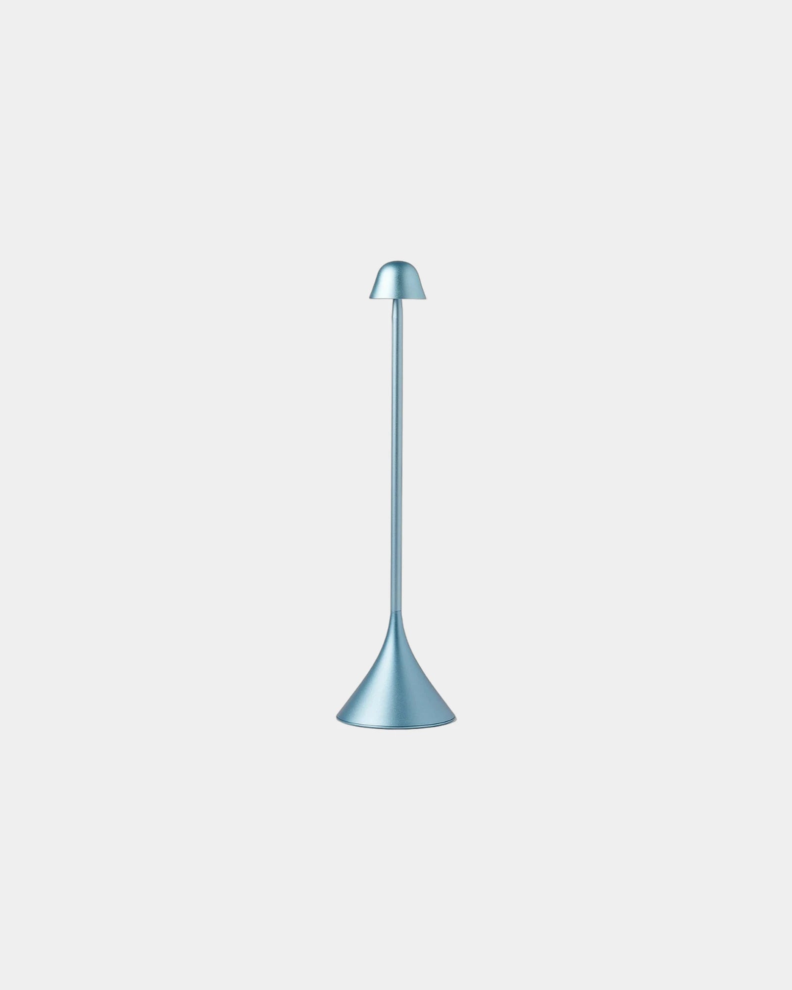 Lampe de table aluminium Lexon Steli Dome à personnaliser - Light Blue