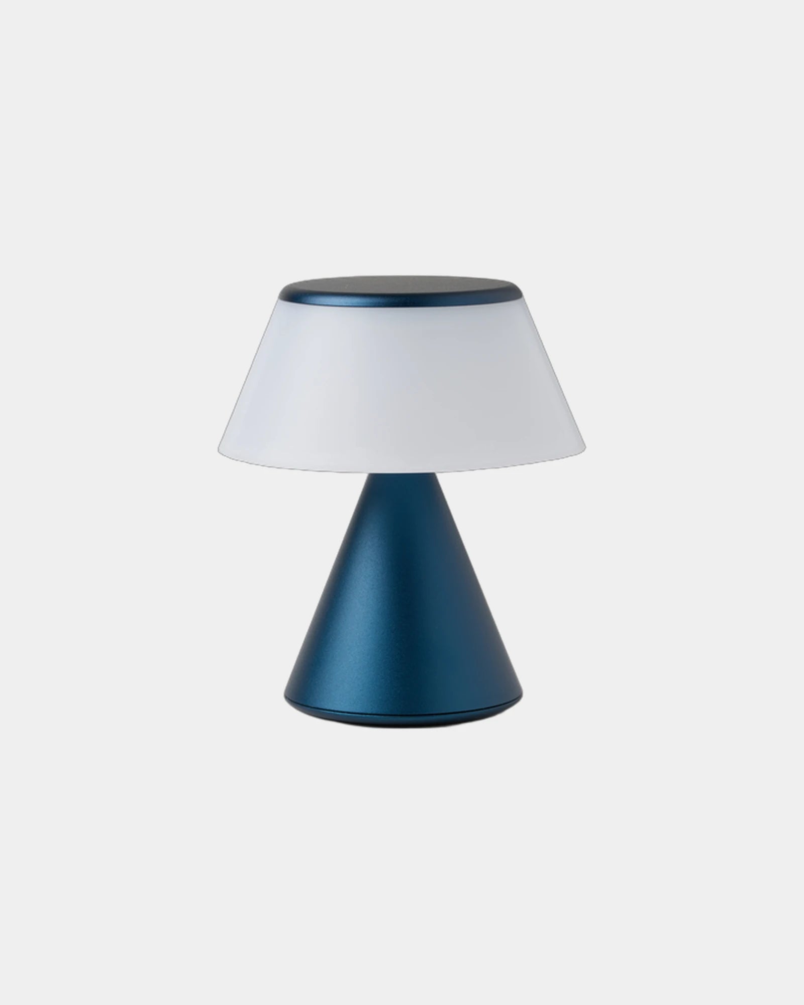 Lampe LED portable aluminium Lexon Luma S à personnaliser - Dark Blue