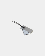 Étiquette à bagages aluminium Lexon Neo Luggage Tag à personnaliser - Aluminum