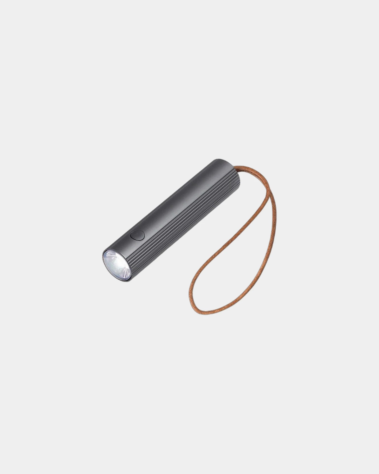 Lampe LED aluminium Lexon Fine Bag Light 2 à personnaliser - Gun Metal