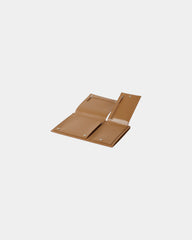Étui ordinateur cuir recyclé Lexon Flat 15" à personnaliser - Brown
