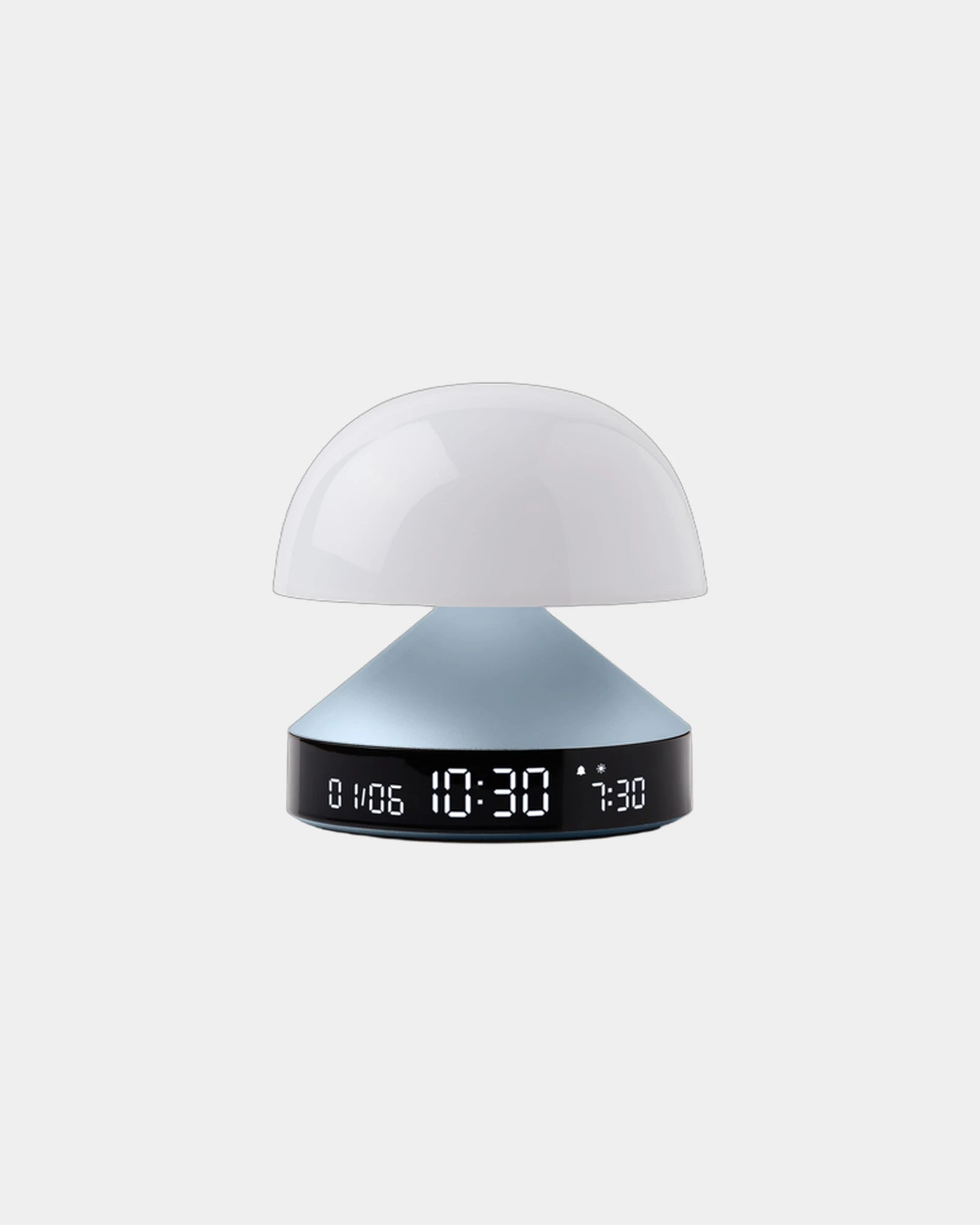 Lampe réveil Lexon Mina Sunrise personnalisable à personnaliser - Light Blue