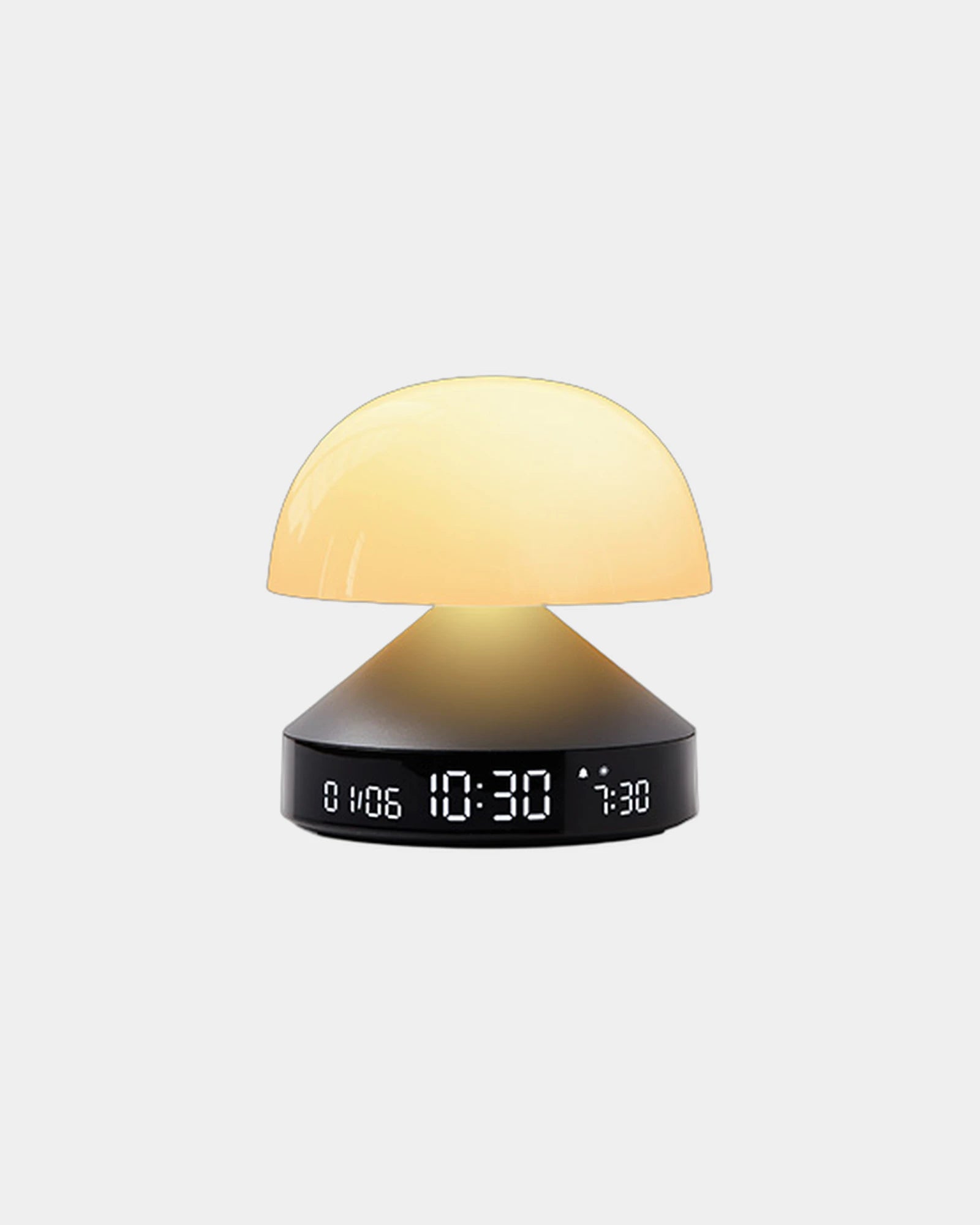 Lampe réveil Lexon Mina Sunrise personnalisable à personnaliser - Gun Metal