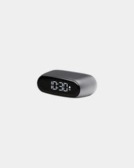 Réveil fonction snooze Lexon Minut à personnaliser - Gun Metal