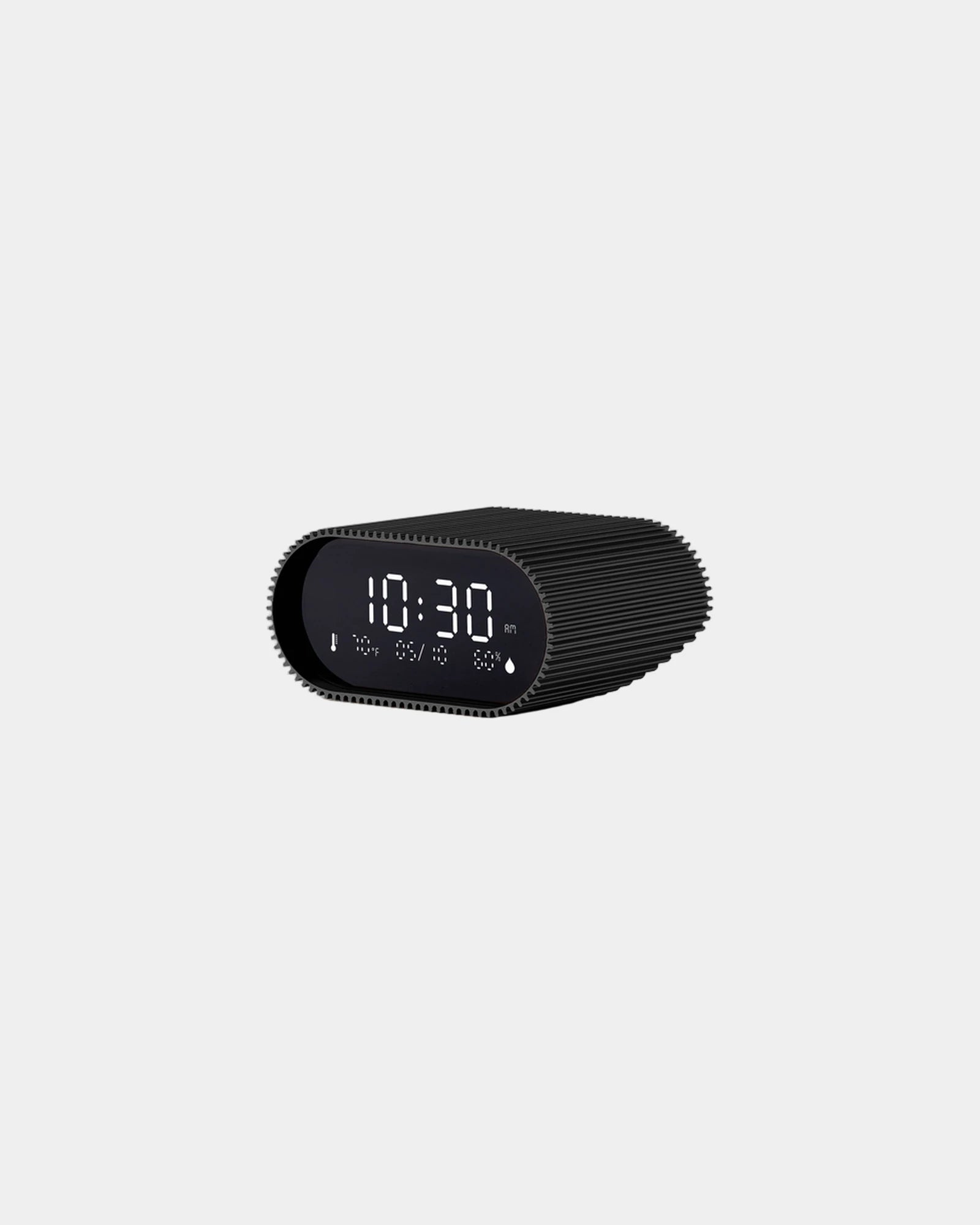 Lampe-réveil aluminium Lexon Ray Clock à personnaliser - 5