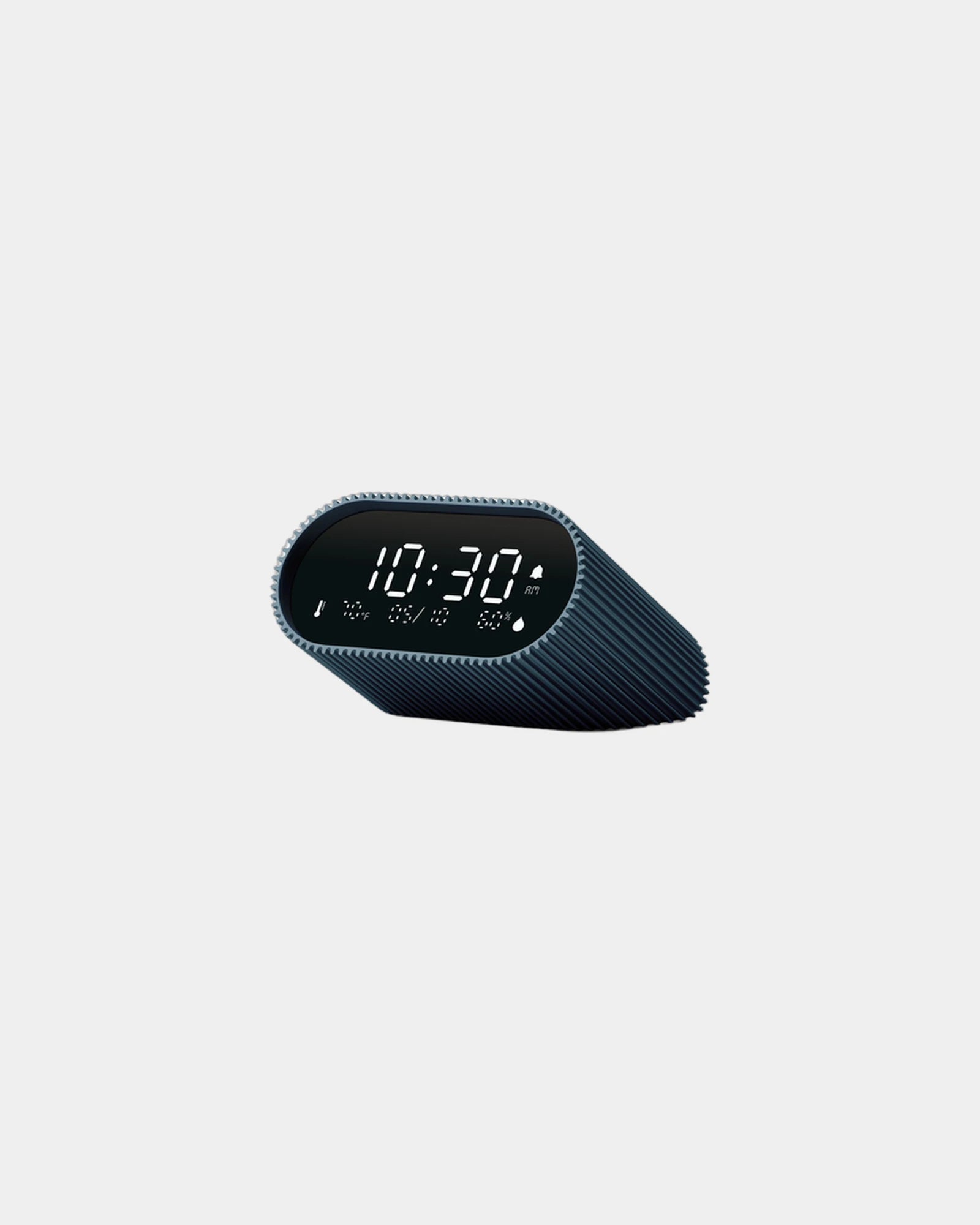 Lampe-réveil aluminium Lexon Ray Clock à personnaliser - 14