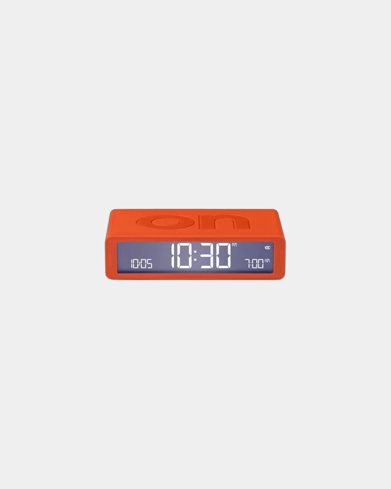 Horloge Lexon Flip Classic à personnaliser - Orange