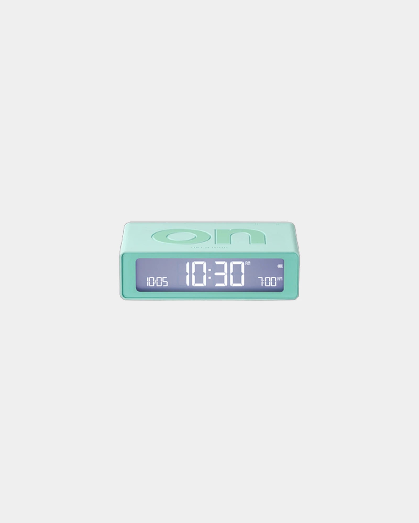 Réveil LCD réversible Lexon Flip Mini à personnaliser - Mint