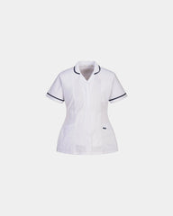 Tunique classique stretch 65% polyester à personnaliser - Blanc