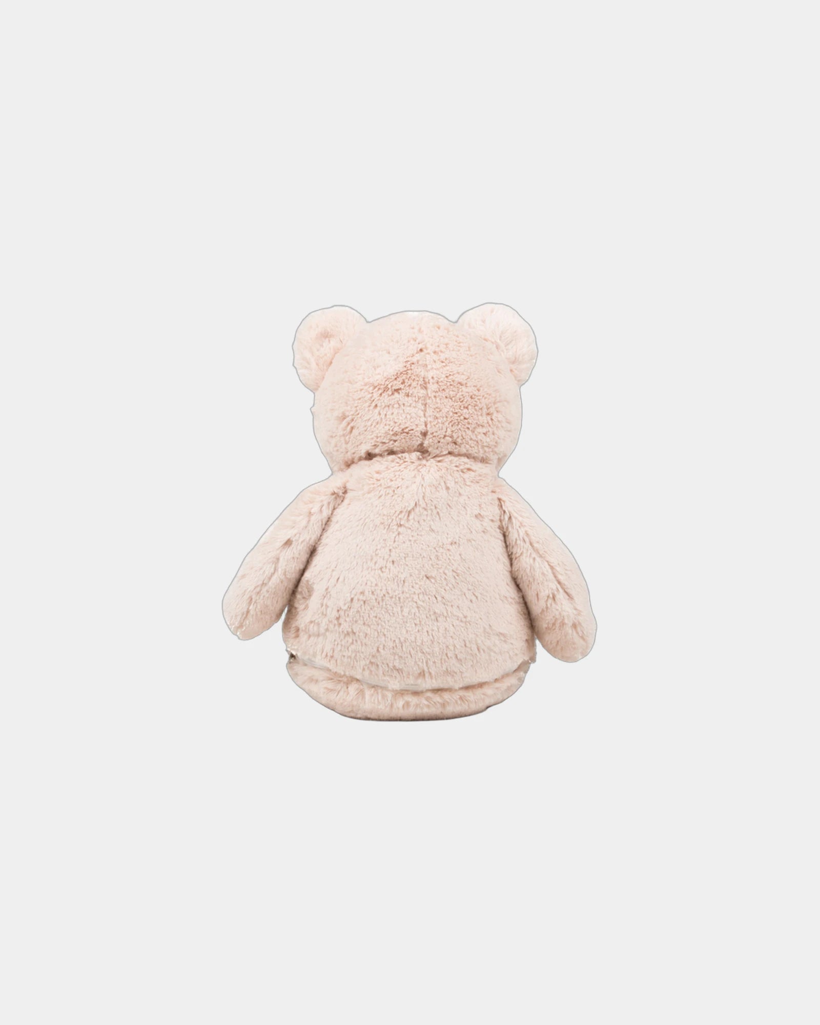 Peluche zippée Ours polyester 45 cm à personnaliser - 1