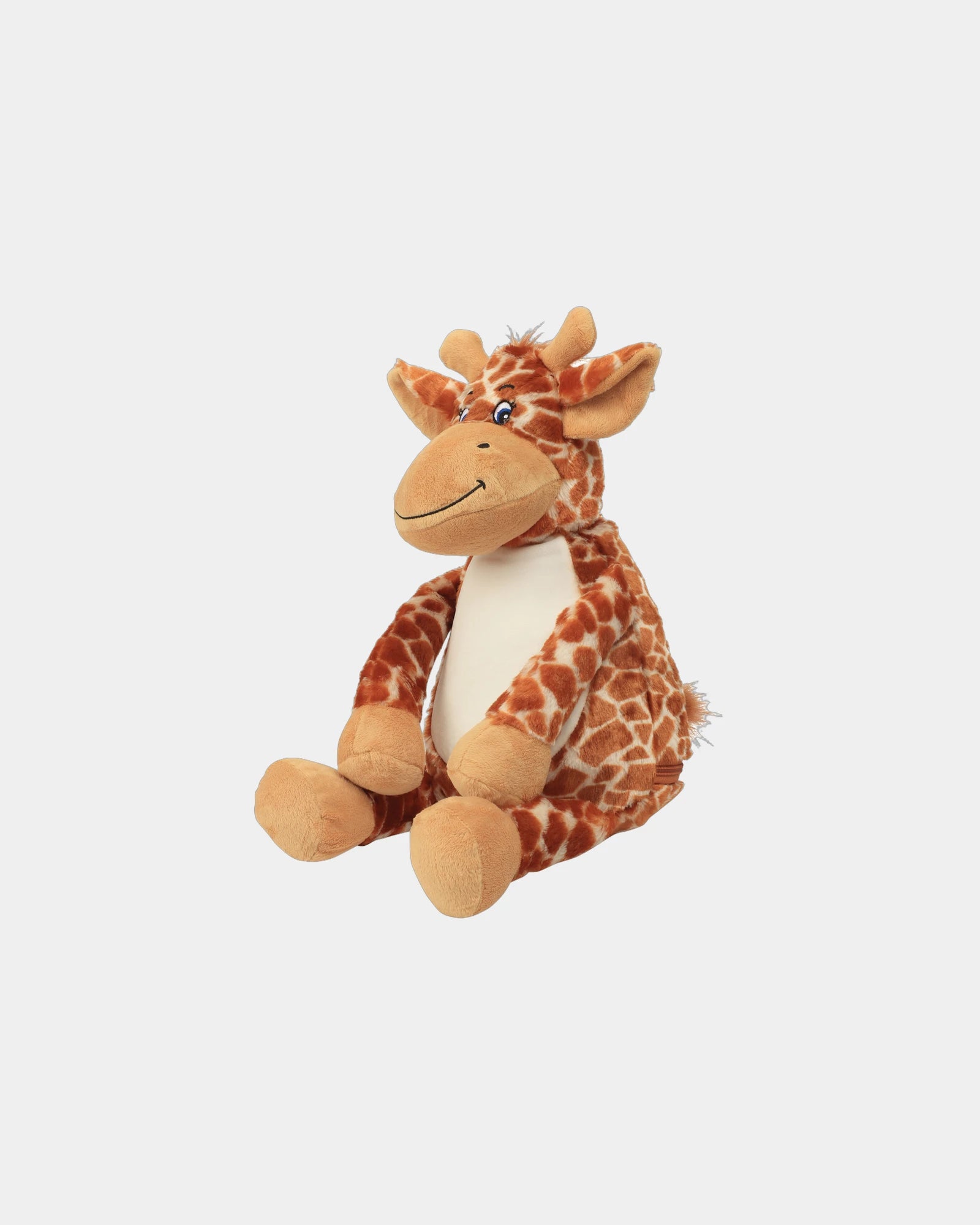 Peluche zippée Girafe polyester à personnaliser - 2