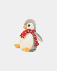 Peluche zippée Manchot polyester à personnaliser - 2