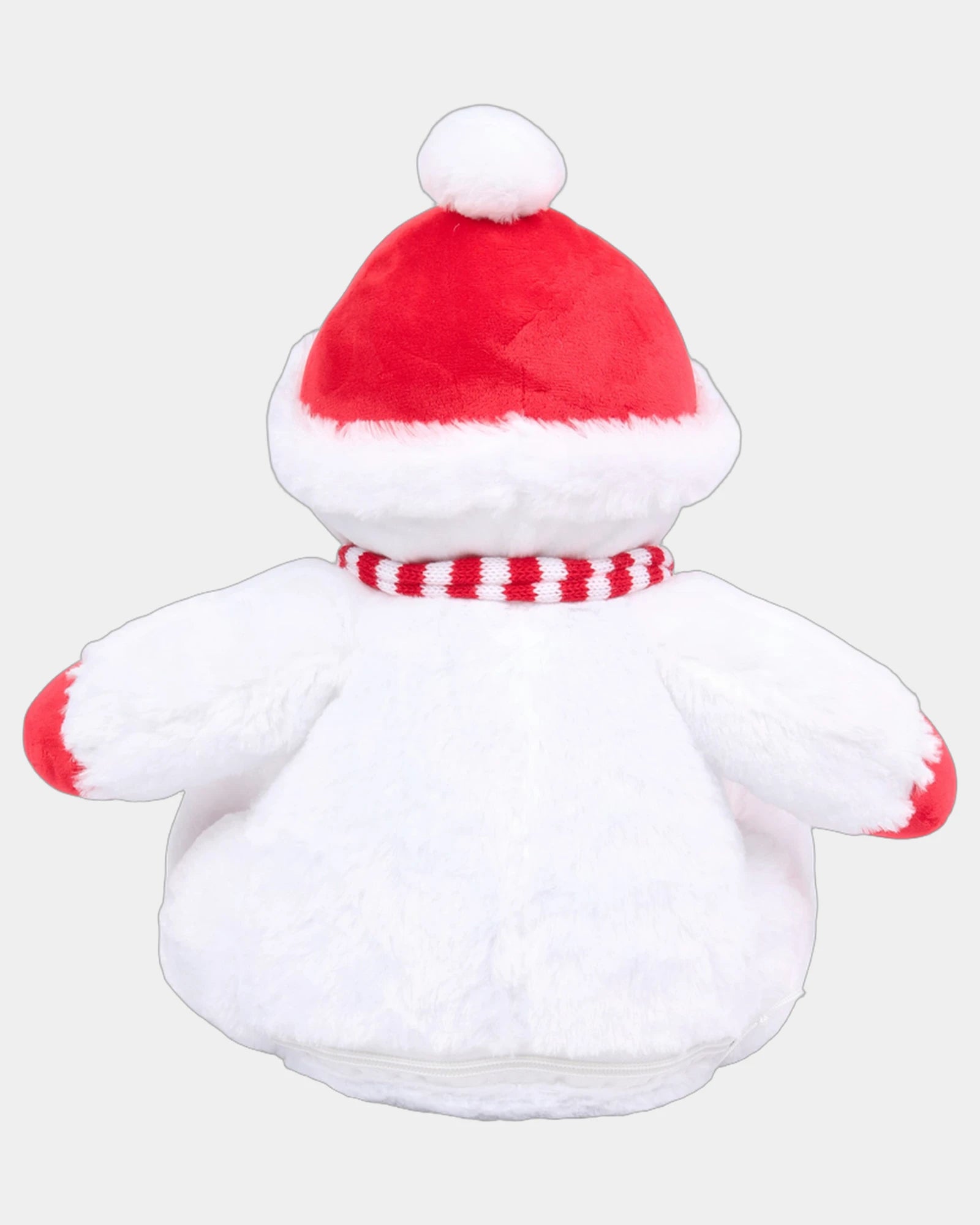 Peluche zippée bonhomme de neige à personnaliser - 2