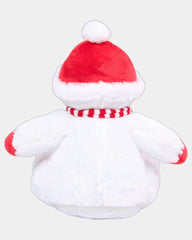 Peluche zippée bonhomme de neige à personnaliser - 2