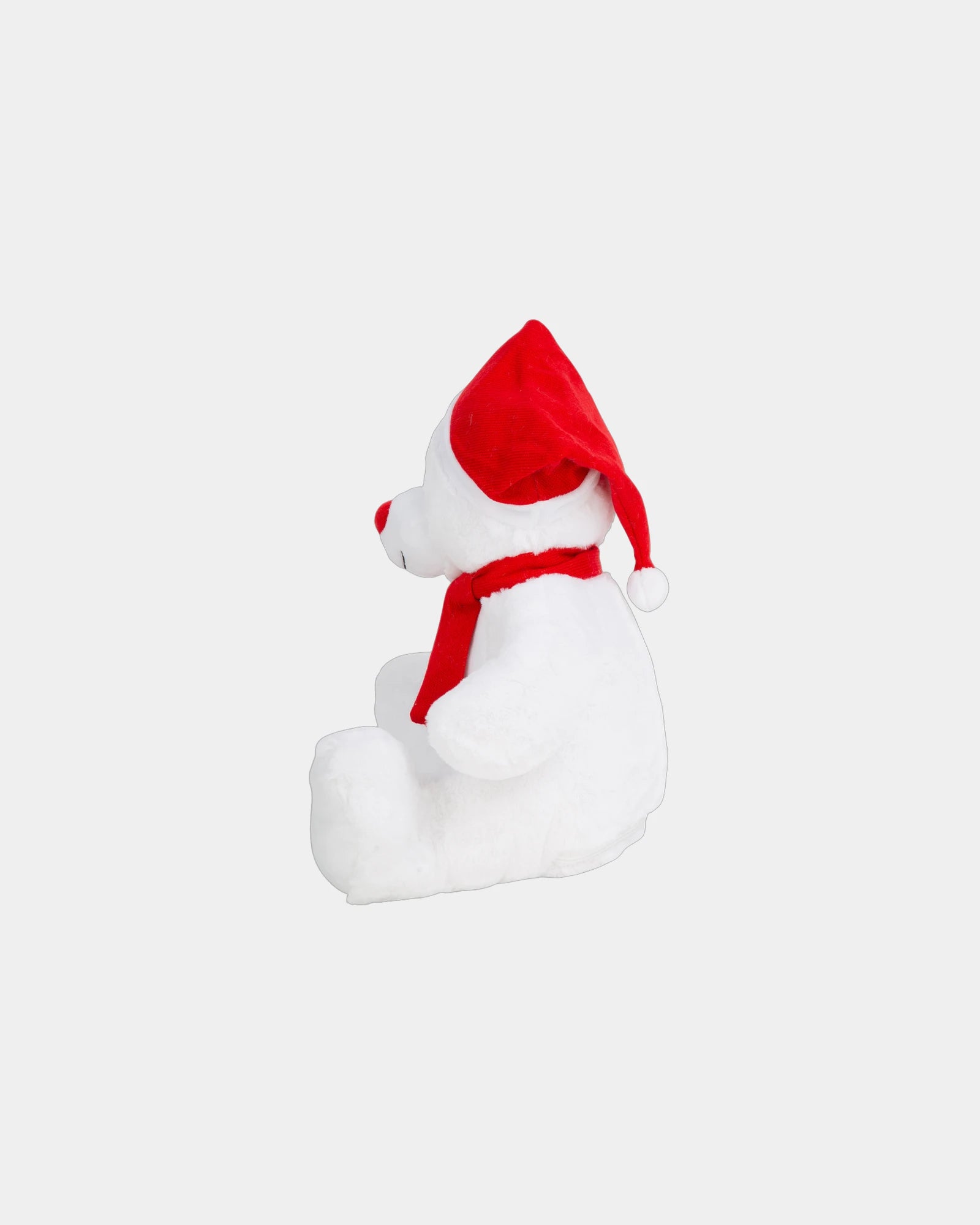 Peluche ourson de Noël bonnet et écharpe à personnaliser - 3