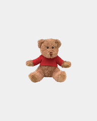 Peluche ourson avec t-shirt Johnny T à personnaliser - Rouge