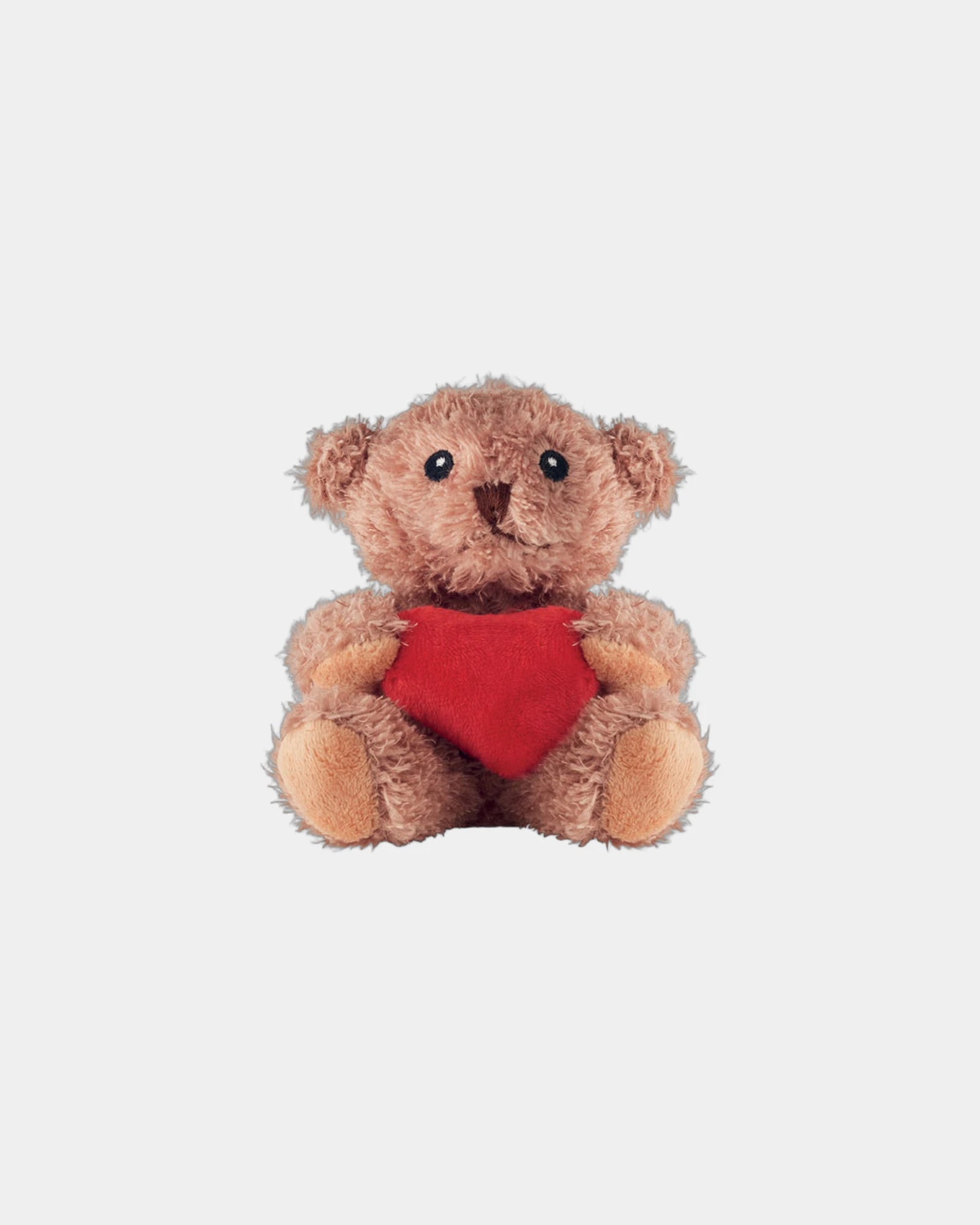 Peluche ours Cuddle avec cœur 13 cm à personnaliser - Rouge