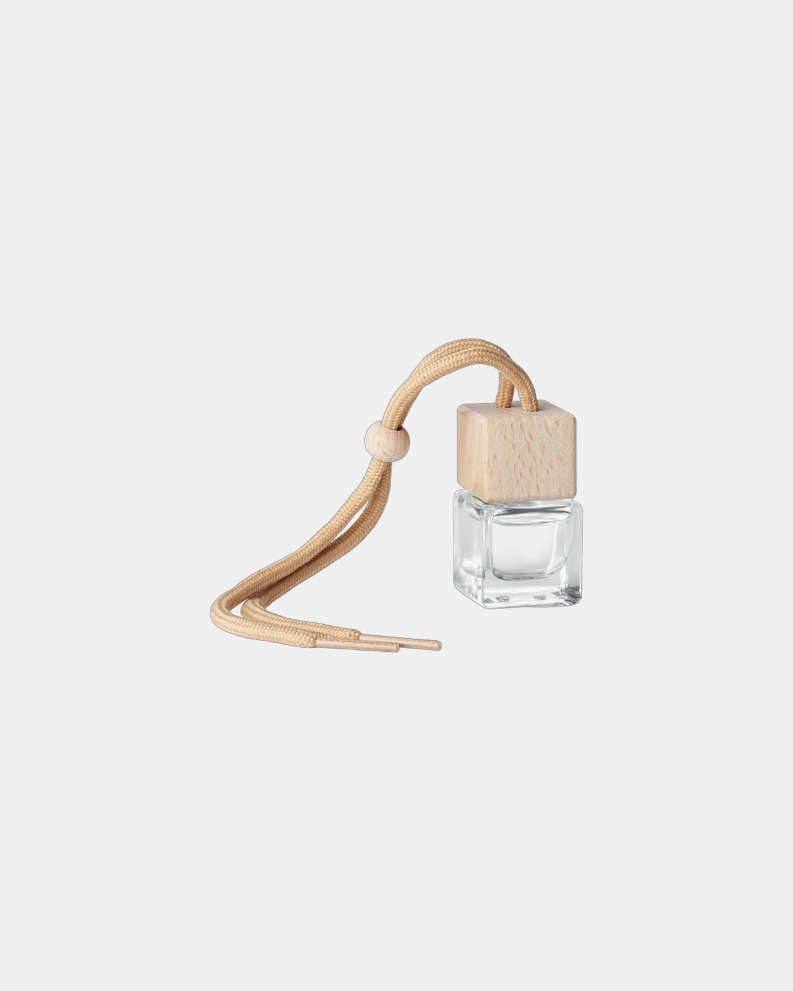 Désodorisant voiture verre et bois 5ml à personnaliser - Bois