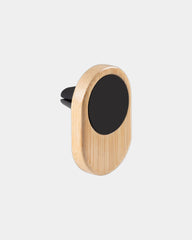 Support téléphone bambou magnétique Ellagan à personnaliser - Bois