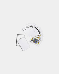 Baralho de cartas em caixa de estanho para personalizar - 2