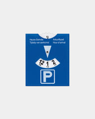 Carte de stationnement PVC Parkcard à personnaliser - Bleu