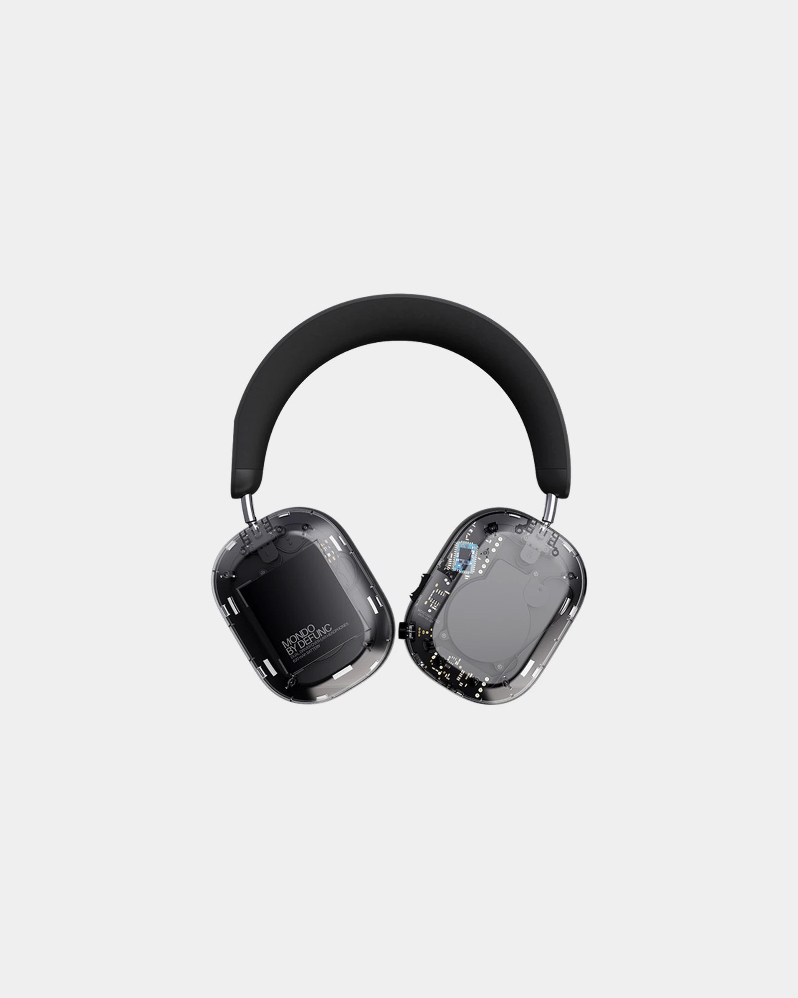 Casque audio Bluetooth Defunc Mondo à personnaliser - Transparent