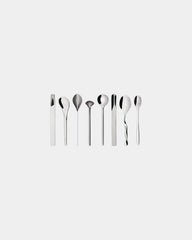 Cuillères à café acier inoxydable Alessi à personnaliser - Silver