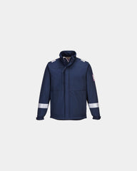 Veste softshell polyester à personnaliser - Bleu Marine