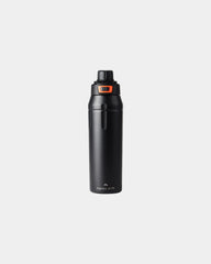 Bouteille isotherme acier recyclé Nordic Drift Trail à personnaliser - Noir
