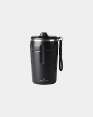 Tasse à café étanche acier recyclé 350ml à personnaliser - Noir