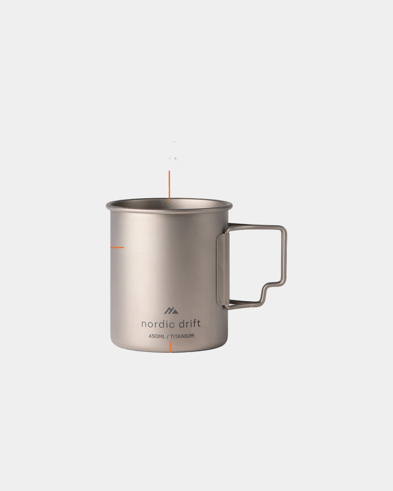 Tasse titane 450 ml à personnaliser - 1