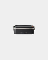 Boîte à lunch acier recyclé 1200 ml à personnaliser - Noir