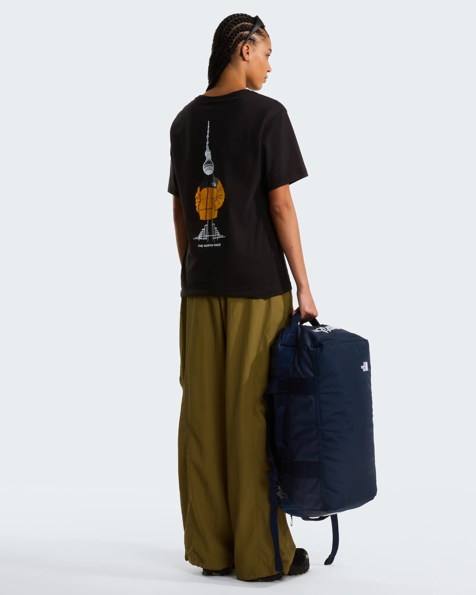 Sac duffel recyclé The North Face Base Camp 42 L à personnaliser - 7