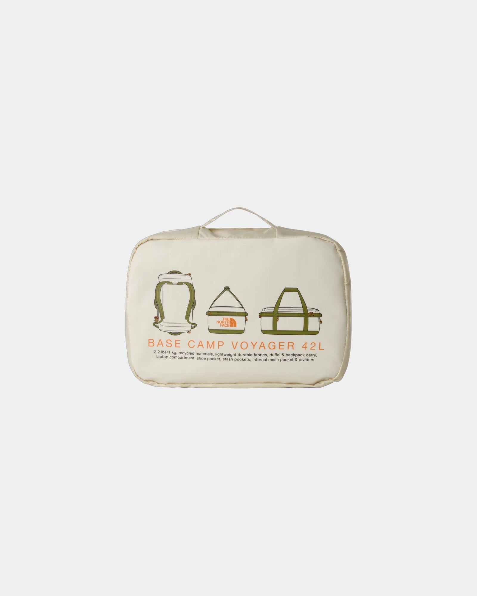 Sac duffel recyclé The North Face Base Camp 42 L à personnaliser - 44