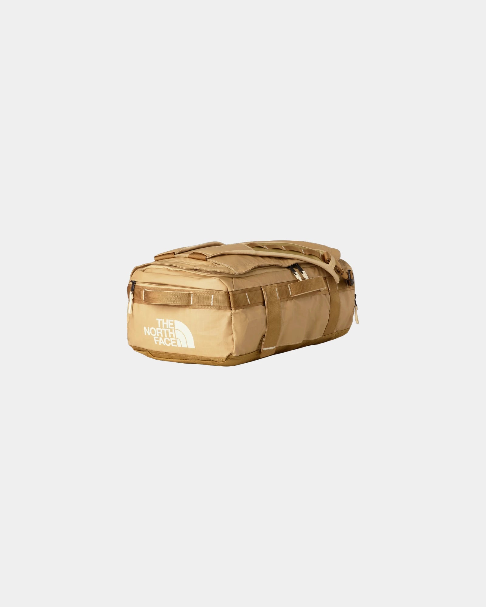Sac duffel recyclé The North Face Base Camp 32 L à personnaliser - Khaki Stone-Utility Brown-Desert Stone