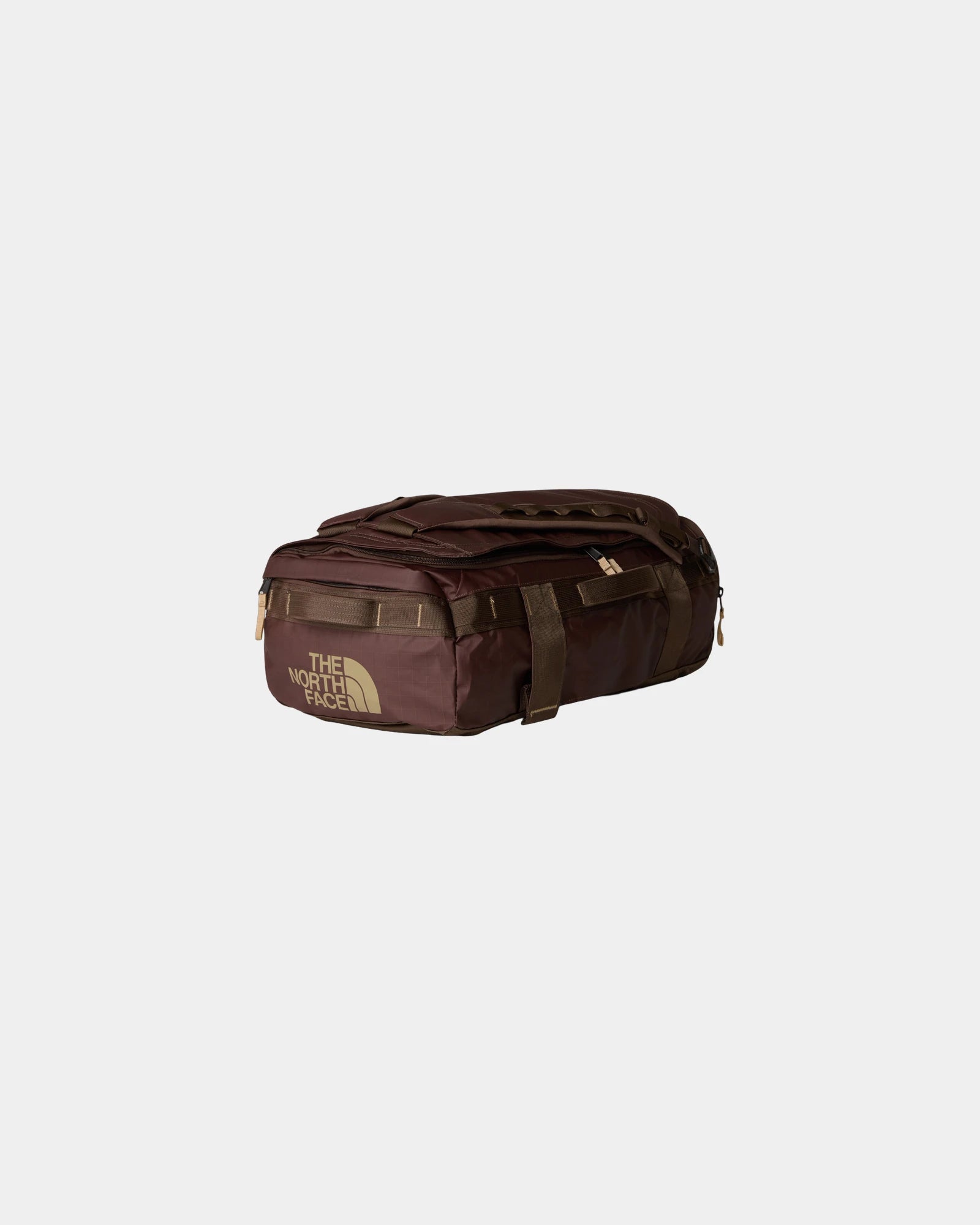 Sac duffel recyclé The North Face Base Camp 32 L à personnaliser - Smokey Brown-Khaki Stone