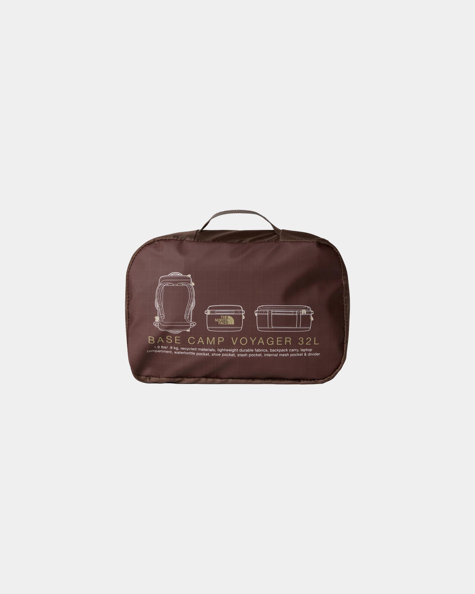 Sac duffel recyclé The North Face Base Camp 32 L à personnaliser - 11