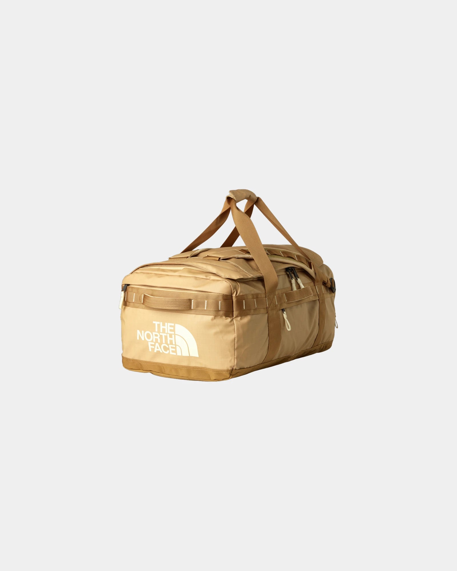 Sac duffel recyclé The North Face Base Camp 62 L à personnaliser - Khaki Stone-Utility Brown-Desert Stone