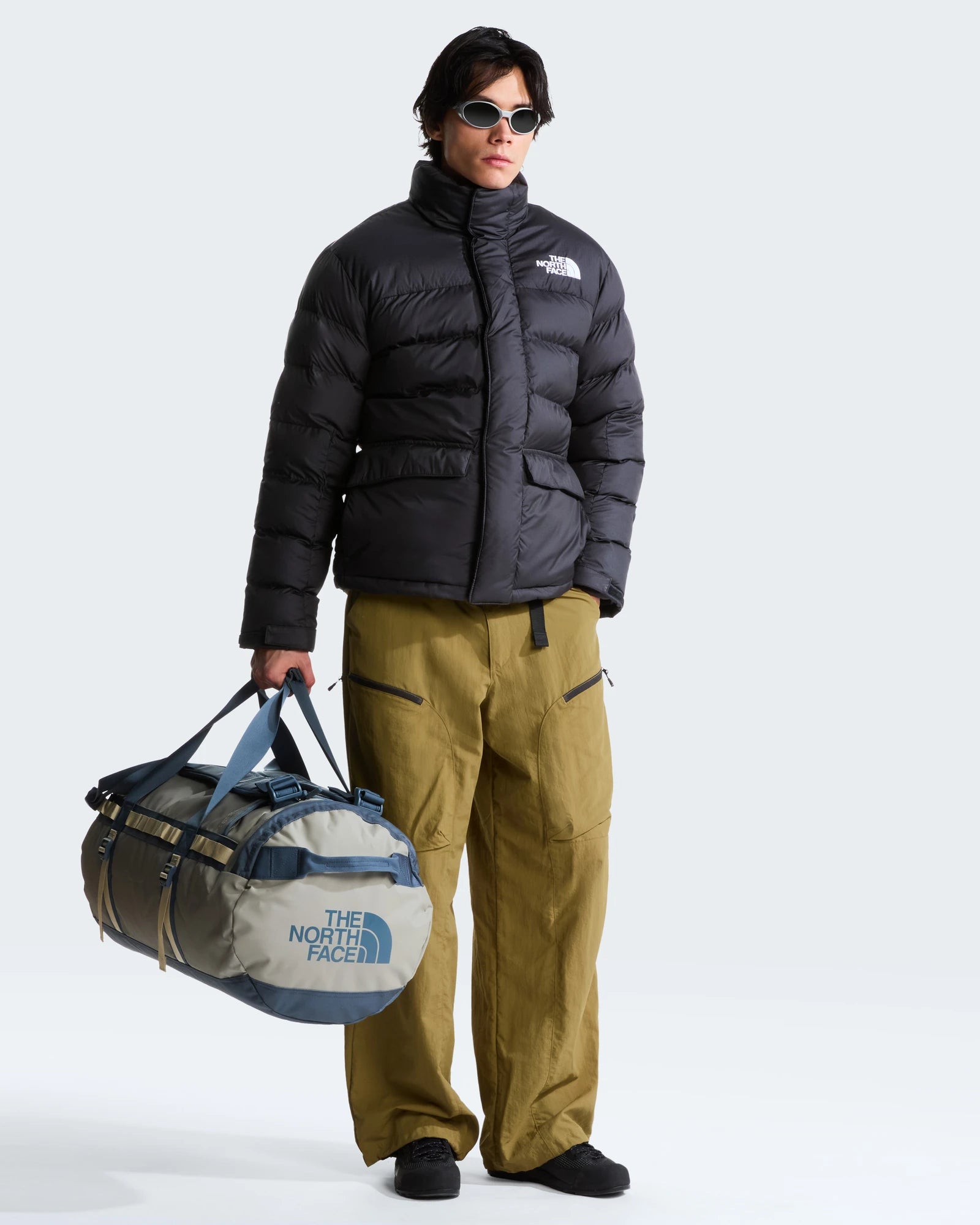 Sac duffel recyclé The North Face 71L à personnaliser - 51