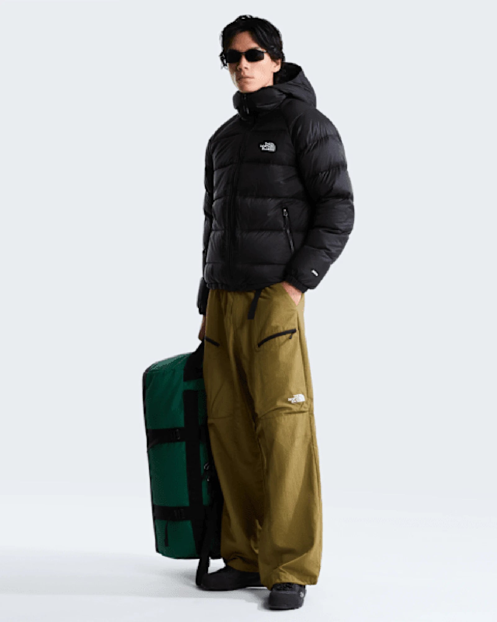 Sac duffel recyclé The North Face 71L à personnaliser - 59