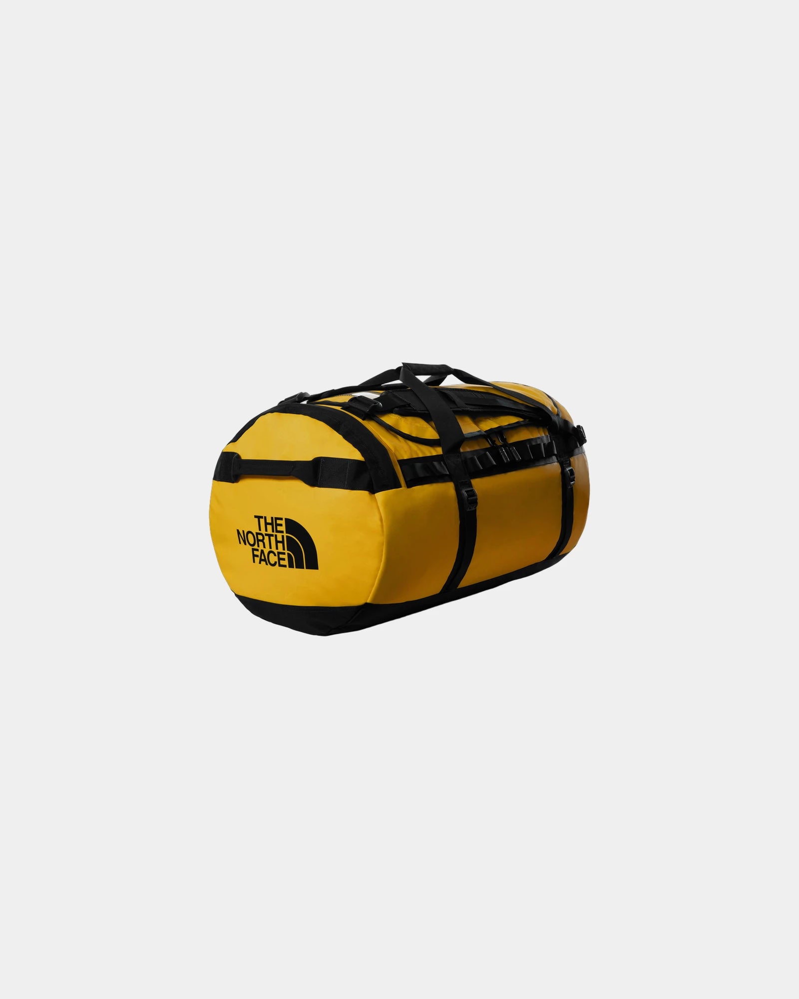 Sac duffel éco-responsable The North Face 95L à personnaliser - Summit Gold-Tnf Black-Npf