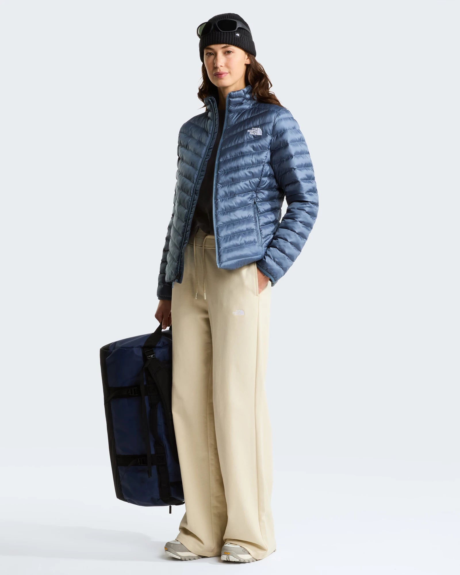Sac duffel polyester recyclé The North Face 50L à personnaliser - 13