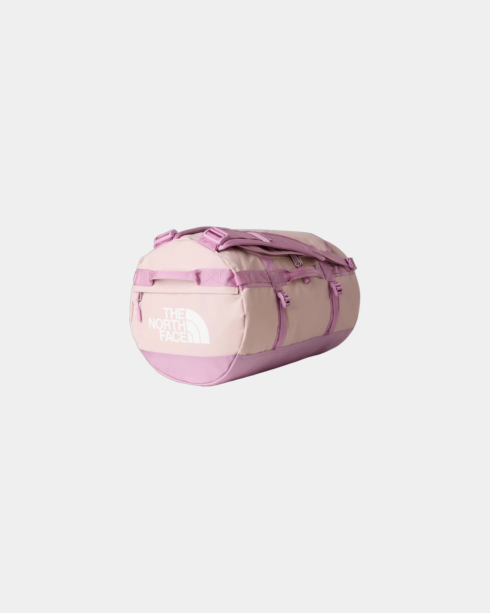 Sac duffel polyester recyclé The North Face 50L à personnaliser - Metal Pink-Hushed Lavender
